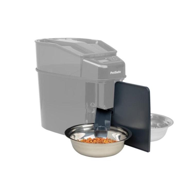 PetSafe Smart Feed, Electronic Pet Feeder for Cats & Dogs, 6L/24 Cup Capacity, Programmable Mealtimes, Alexa, Apple & Android Compatible, Backup Batteries Ensure Meal Delivery During Power Outage