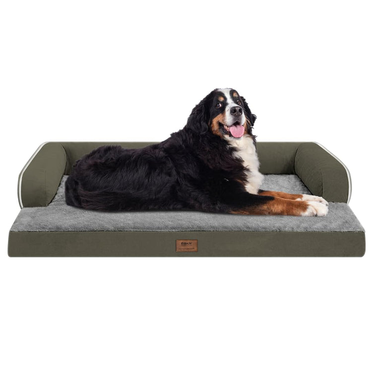 Small Dog Bed and Cat Sofa Waterproof Orthopedic Dog Beds for Small Dogs Cat Bed Comfy Pet Couch Sofa Beds with Washable Removable Cover & Non-Slip Bottom