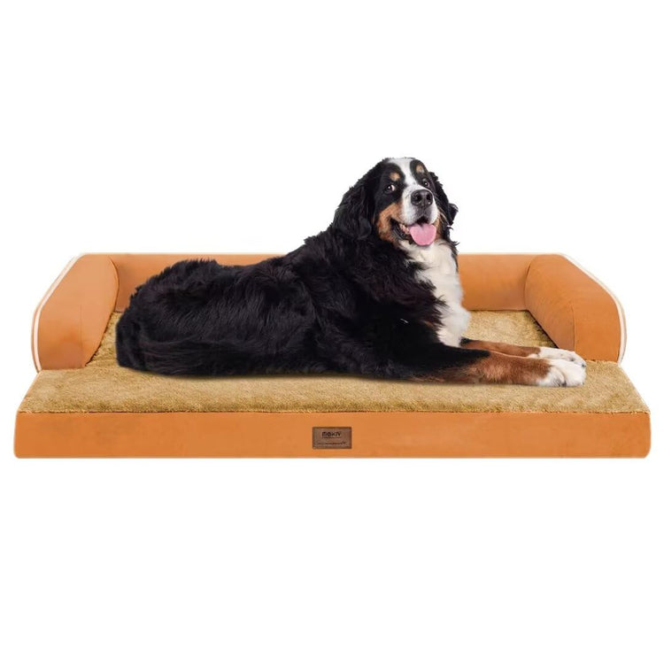 Small Dog Bed and Cat Sofa Waterproof Orthopedic Dog Beds for Small Dogs Cat Bed Comfy Pet Couch Sofa Beds with Washable Removable Cover & Non-Slip Bottom
