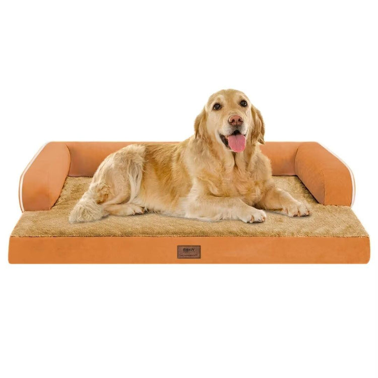 Small Dog Bed and Cat Sofa Waterproof Orthopedic Dog Beds for Small Dogs Cat Bed Comfy Pet Couch Sofa Beds with Washable Removable Cover & Non-Slip Bottom