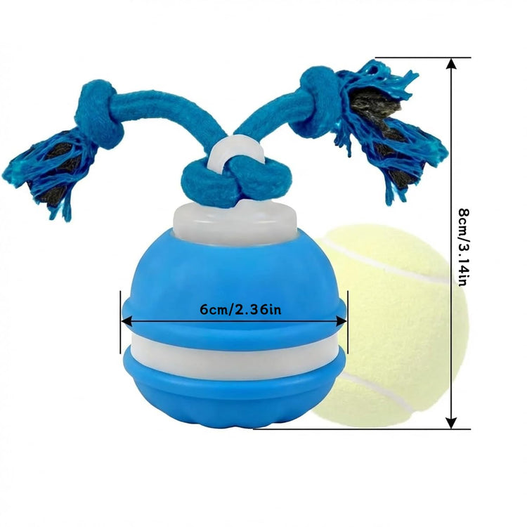 Zealburst Interactive Dog Toy Ball, 2026 Upgraded Motion Activated Rolling Ball with Squeaky Sounds, 360° Smart Automatic Moving Toy for Bored Cats & Dogs, Indoor & Outdoor Pet Exercise Toy (Blue)