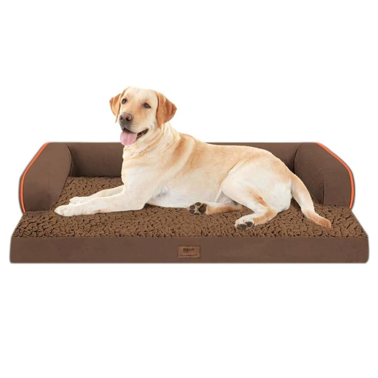 Small Dog Bed and Cat Sofa Waterproof Orthopedic Dog Beds for Small Dogs Cat Bed Comfy Pet Couch Sofa Beds with Washable Removable Cover & Non-Slip Bottom