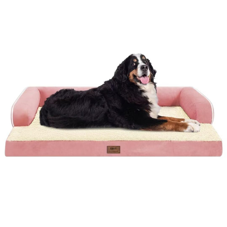 Small Dog Bed and Cat Sofa Waterproof Orthopedic Dog Beds for Small Dogs Cat Bed Comfy Pet Couch Sofa Beds with Washable Removable Cover & Non-Slip Bottom