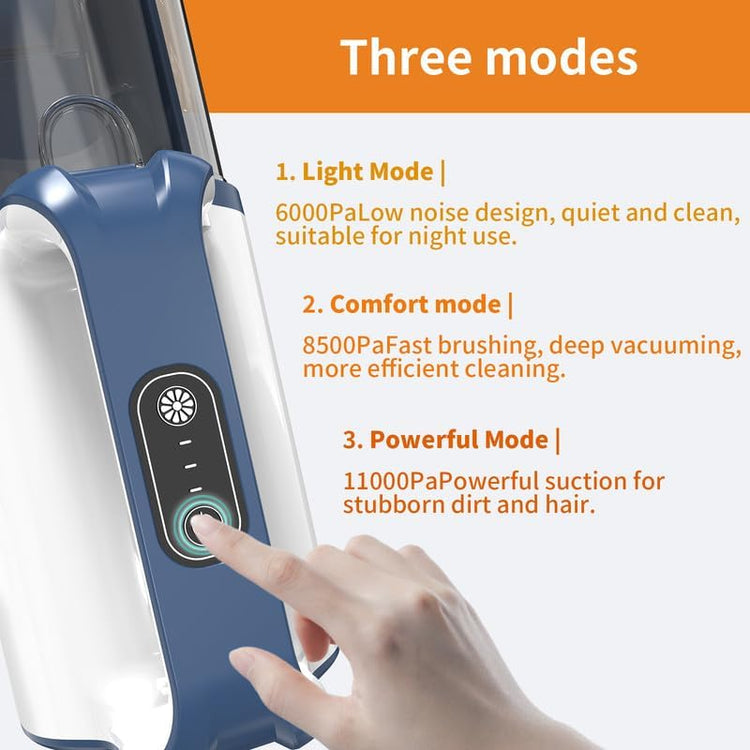 6-in-1 Pet Grooming Kit with Vacuum Brush | Low Noise Deshedding Tool, Dog Hair Clippers & Scissors | Shedding Control for Dogs Cats Clean up