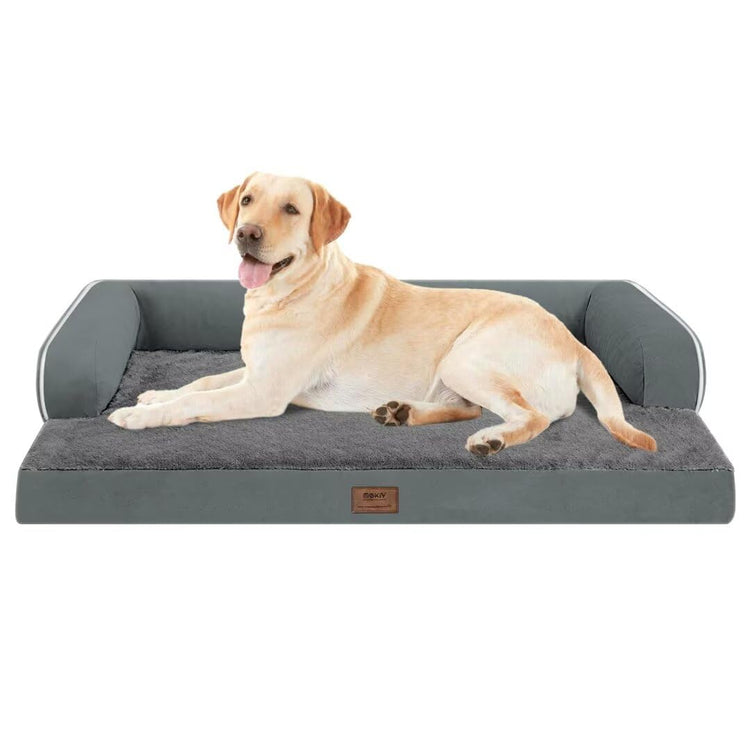 Small Dog Bed and Cat Sofa Waterproof Orthopedic Dog Beds for Small Dogs Cat Bed Comfy Pet Couch Sofa Beds with Washable Removable Cover & Non-Slip Bottom
