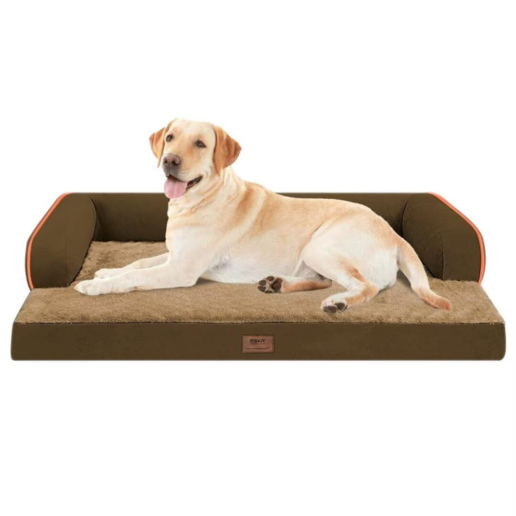Small Dog Bed and Cat Sofa Waterproof Orthopedic Dog Beds for Small Dogs Cat Bed Comfy Pet Couch Sofa Beds with Washable Removable Cover & Non-Slip Bottom