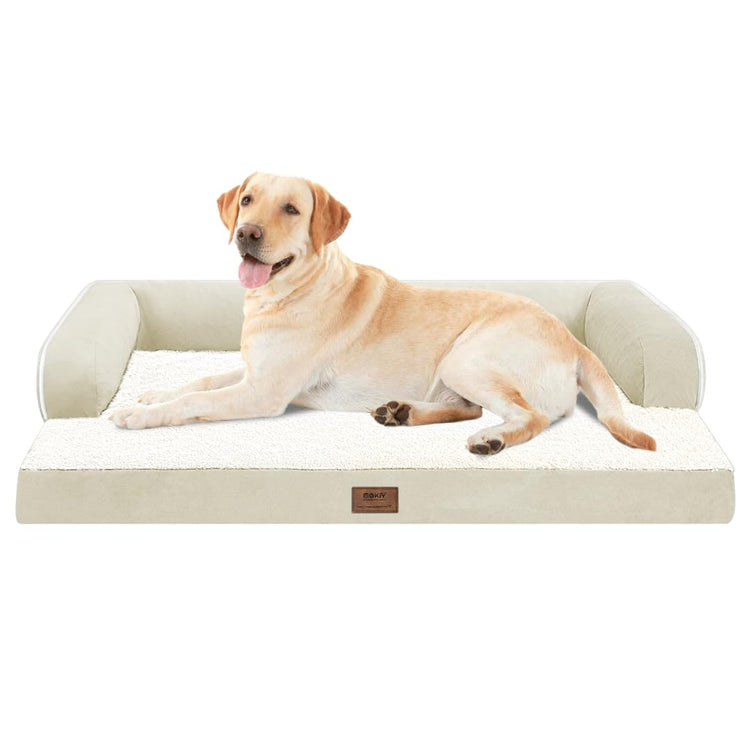 Small Dog Bed and Cat Sofa Waterproof Orthopedic Dog Beds for Small Dogs Cat Bed Comfy Pet Couch Sofa Beds with Washable Removable Cover & Non-Slip Bottom