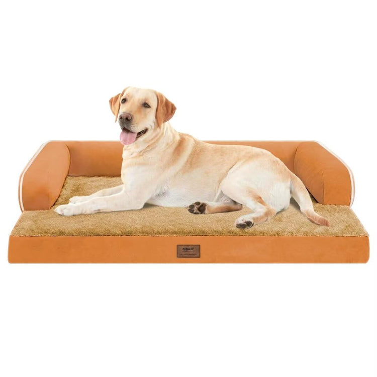 Small Dog Bed and Cat Sofa Waterproof Orthopedic Dog Beds for Small Dogs Cat Bed Comfy Pet Couch Sofa Beds with Washable Removable Cover & Non-Slip Bottom
