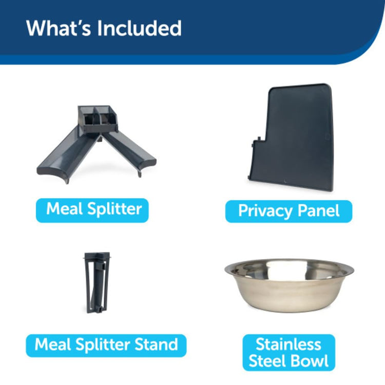 PetSafe Smart Feed, Electronic Pet Feeder for Cats & Dogs, 6L/24 Cup Capacity, Programmable Mealtimes, Alexa, Apple & Android Compatible, Backup Batteries Ensure Meal Delivery During Power Outage
