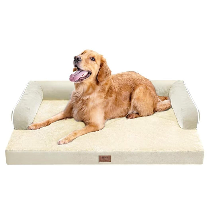 Small Dog Bed and Cat Sofa Waterproof Orthopedic Dog Beds for Small Dogs Cat Bed Comfy Pet Couch Sofa Beds with Washable Removable Cover & Non-Slip Bottom