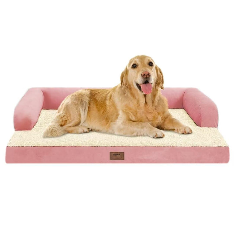 Small Dog Bed and Cat Sofa Waterproof Orthopedic Dog Beds for Small Dogs Cat Bed Comfy Pet Couch Sofa Beds with Washable Removable Cover & Non-Slip Bottom