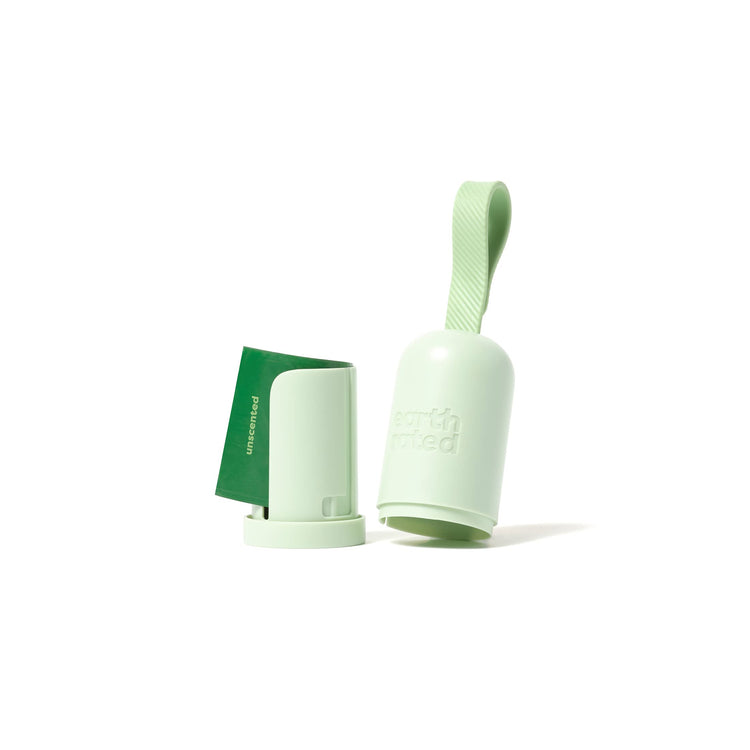 Earth Rated Dog Poop Bag Holder, Durable and Guaranteed Leakproof, Unscented, Dispenser with Starter Roll
