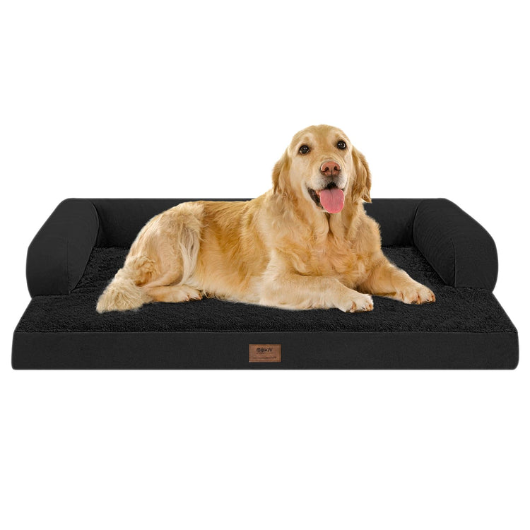 Small Dog Bed and Cat Sofa Waterproof Orthopedic Dog Beds for Small Dogs Cat Bed Comfy Pet Couch Sofa Beds with Washable Removable Cover & Non-Slip Bottom
