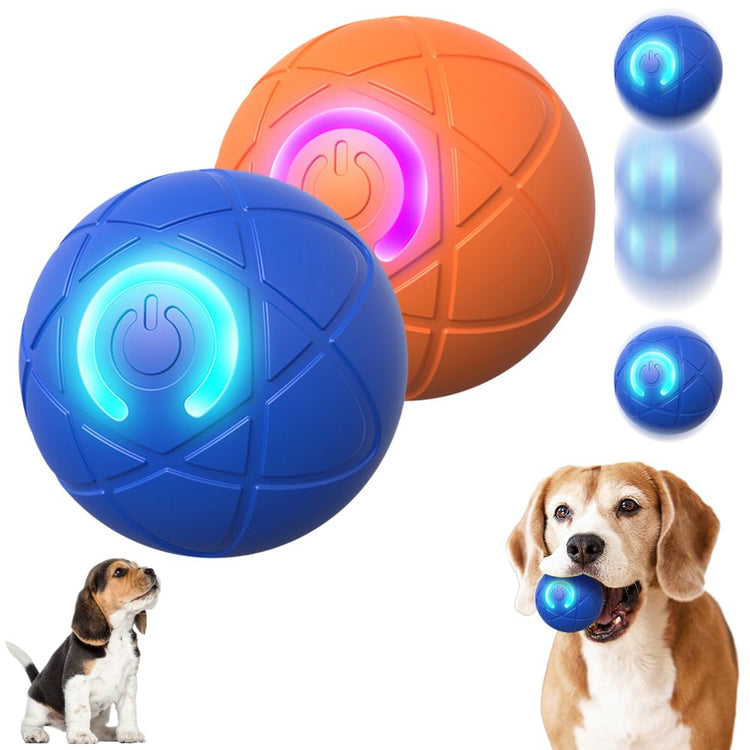 Interactive Dog Toys for Small Dogs, 2026 New Dog Balls Automatic Rolling Ball for Puppy Small Medium Dog and Cat, Self Moving Jumping Bouncing and Rotating Pets Toy to Keep Them Busy (Blue)