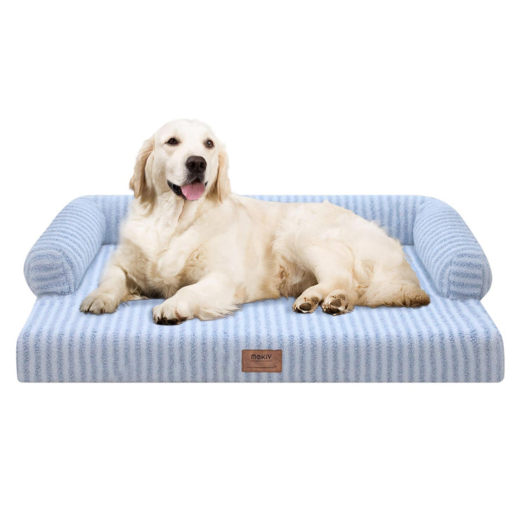 Small Dog Bed and Cat Sofa Waterproof Orthopedic Dog Beds for Small Dogs Cat Bed Comfy Pet Couch Sofa Beds with Washable Removable Cover & Non-Slip Bottom