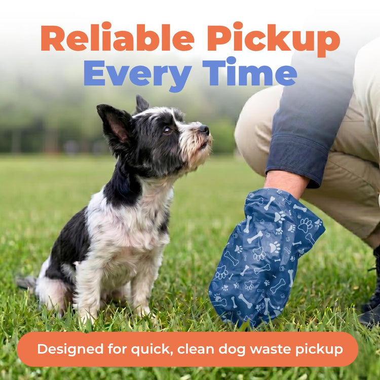 Best Pet Supplies Dog Poop Bags for Waste Refuse Cleanup, Doggy Roll Replacements for Outdoor Puppy Walking and Travel, Leak Proof and Tear Resistant, Thick Plastic - Assorted, 150 Bags