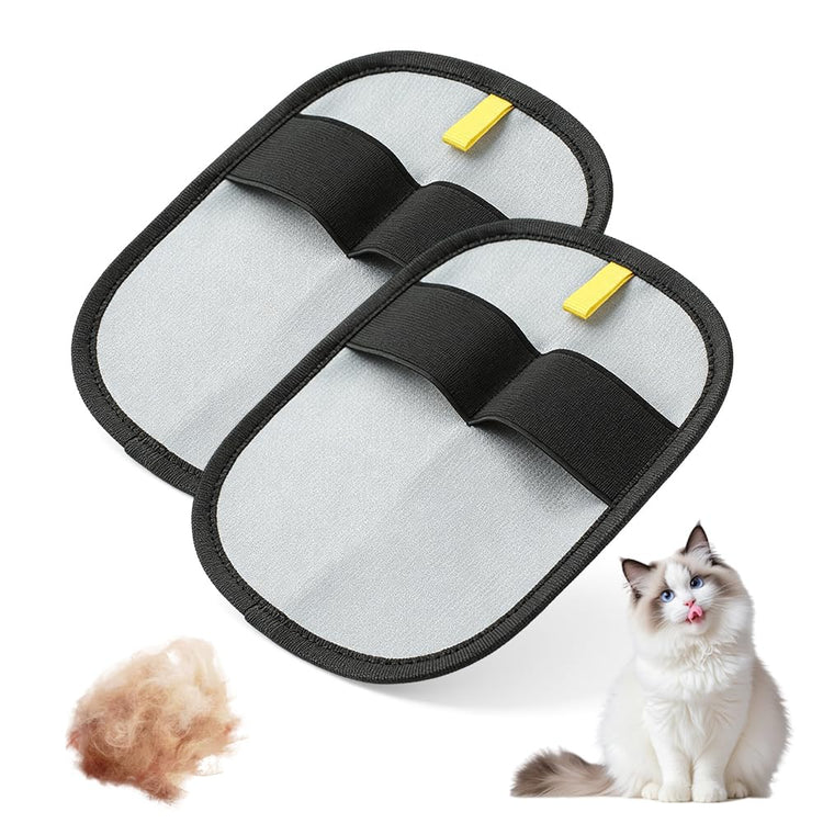 Fliwos Pet Hair Removal Gloves for Cats and Dogs, 2026 Upgraded Reusable Pet Hair Remover Tool for Carpet, Couch, Furniture and Clothing, Washable Fur Cleaning Tool for Home (1Pcs)