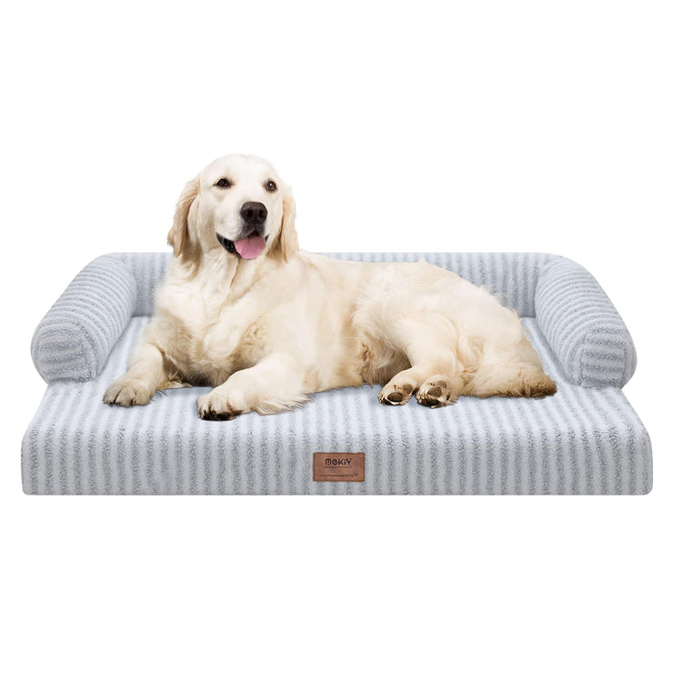 Small Dog Bed and Cat Sofa Waterproof Orthopedic Dog Beds for Small Dogs Cat Bed Comfy Pet Couch Sofa Beds with Washable Removable Cover & Non-Slip Bottom