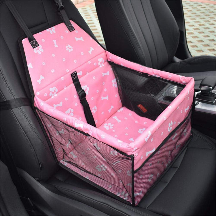 Myuilor Pet Dog Car Booster Seat Carrier,Portable Foldable Carrier with Seat Belt for Dog Cat up to 30lbs …