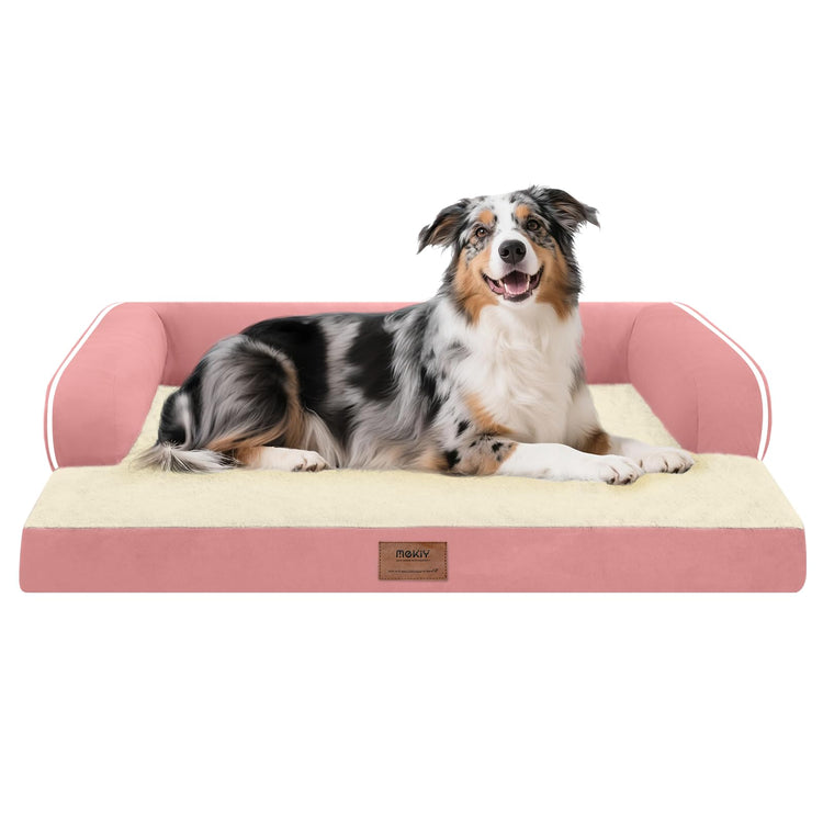 Small Dog Bed and Cat Sofa Waterproof Orthopedic Dog Beds for Small Dogs Cat Bed Comfy Pet Couch Sofa Beds with Washable Removable Cover & Non-Slip Bottom