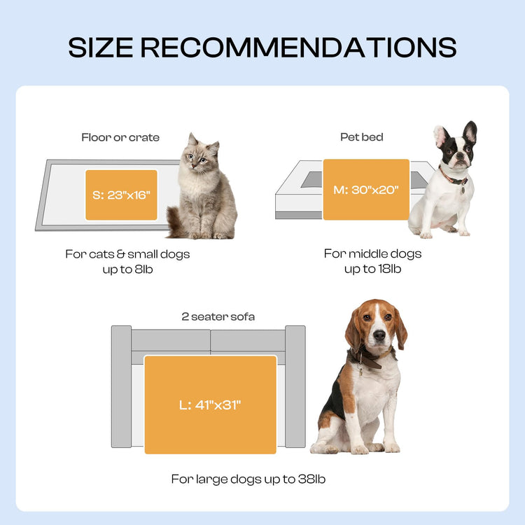 1 Pack 3 Calming Blankets Fluffy Premium Fleece Pet Blanket Soft Sherpa Throw for Dog Puppy Cat Beige Small (23" x16'')
