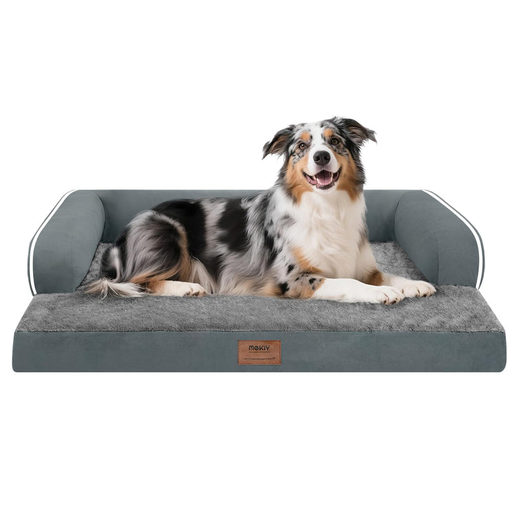 Small Dog Bed and Cat Sofa Waterproof Orthopedic Dog Beds for Small Dogs Cat Bed Comfy Pet Couch Sofa Beds with Washable Removable Cover & Non-Slip Bottom