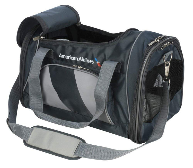 Sherpa Delta Airlines Travel Pet Carrier, Airline Approved & Guaranteed On Board - Black, Medium