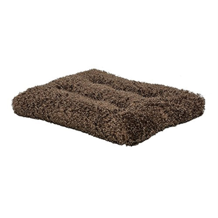 MidWest Homes for Pets XXS QuietTime Deluxe Gray Ombré Swirl Plush Pet Bed, Machine Washable, Non-Skid Bottom, Soft Crate Mat for 18-inch Crates