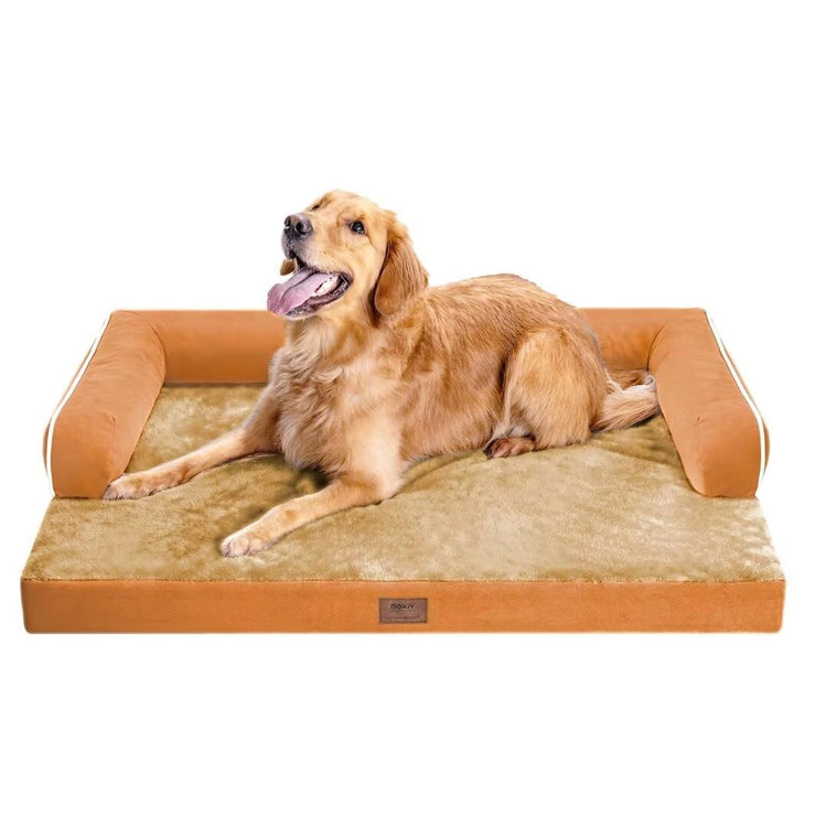 Small Dog Bed and Cat Sofa Waterproof Orthopedic Dog Beds for Small Dogs Cat Bed Comfy Pet Couch Sofa Beds with Washable Removable Cover & Non-Slip Bottom