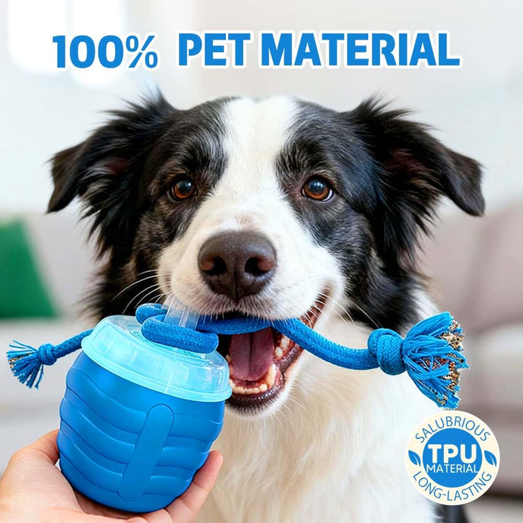 Interactive Dog Toys, 2026 Upgraded Motion Activated Squeaky Cat Balls, 360° Smart Automatic Rolling Moving for Bored Pet Cats Dogs, Interactive Dog Balls (Blue)