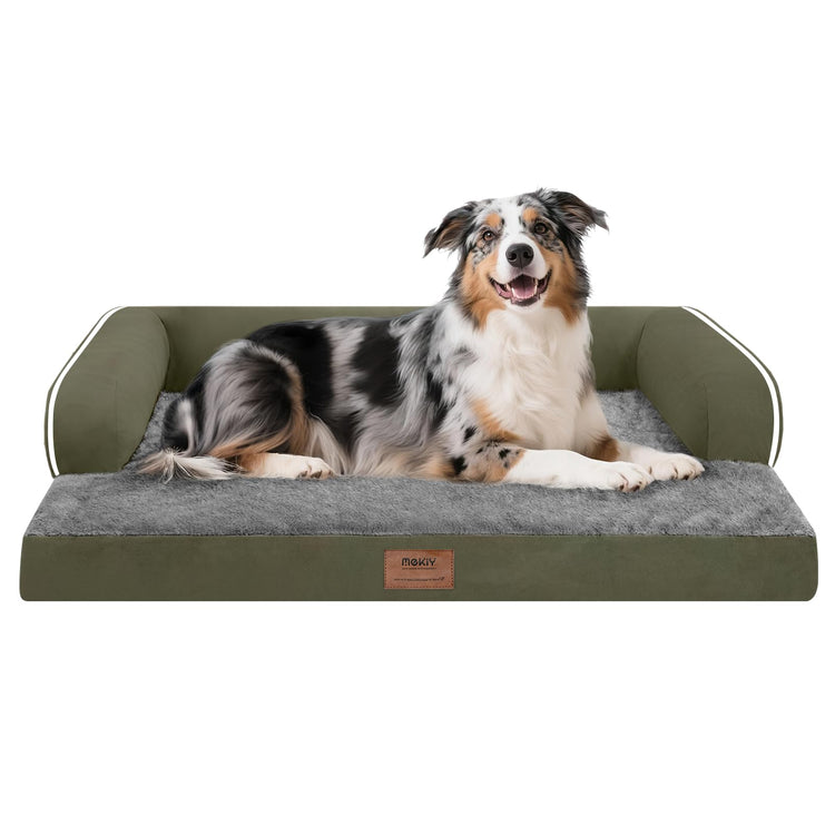 Small Dog Bed and Cat Sofa Waterproof Orthopedic Dog Beds for Small Dogs Cat Bed Comfy Pet Couch Sofa Beds with Washable Removable Cover & Non-Slip Bottom