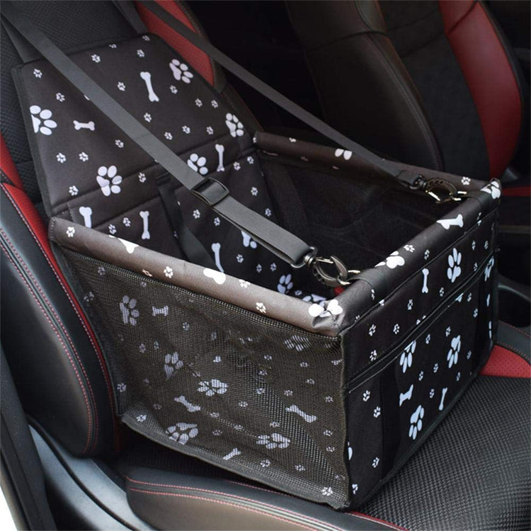 Myuilor Pet Dog Car Booster Seat Carrier,Portable Foldable Carrier with Seat Belt for Dog Cat up to 30lbs …