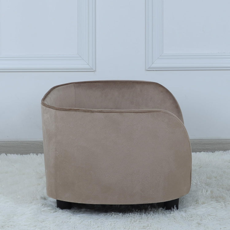 Pet Sofa Bed,Cat Sofa Couch,Small Dog Beds,Pet Sof Couch, Cat Beds,Wooden Frame and Velvet Fabric and Washable Cushion,Comfy Dog Couch for for Small Dogs &Cats&Puppy (Green)