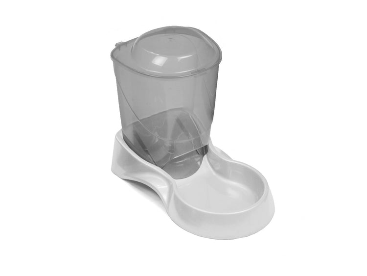 Van Ness Pets Extra Small Auto Gravity Feeder, 1.5 Pound Capacity for Dogs and Cats, White