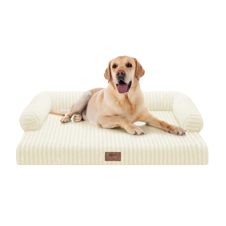Small Dog Bed and Cat Sofa Waterproof Orthopedic Dog Beds for Small Dogs Cat Bed Comfy Pet Couch Sofa Beds with Washable Removable Cover & Non-Slip Bottom