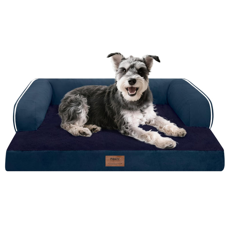 Small Dog Bed and Cat Sofa Waterproof Orthopedic Dog Beds for Small Dogs Cat Bed Comfy Pet Couch Sofa Beds with Washable Removable Cover & Non-Slip Bottom