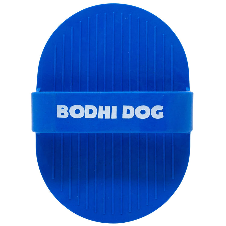 Bodhi Dog Shampoo Brush - Pet Grooming & Bath Supplies for Dogs and Cats - Bath Brush for Long & Short Hair - Premium Scrubber for Shower, Bathing & Massage (One Pack, Silver Glitter)