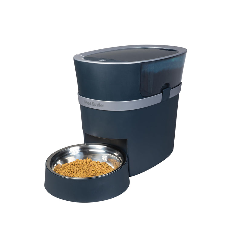 PetSafe Smart Feed, Electronic Pet Feeder for Cats & Dogs, 6L/24 Cup Capacity, Programmable Mealtimes, Alexa, Apple & Android Compatible, Backup Batteries Ensure Meal Delivery During Power Outage