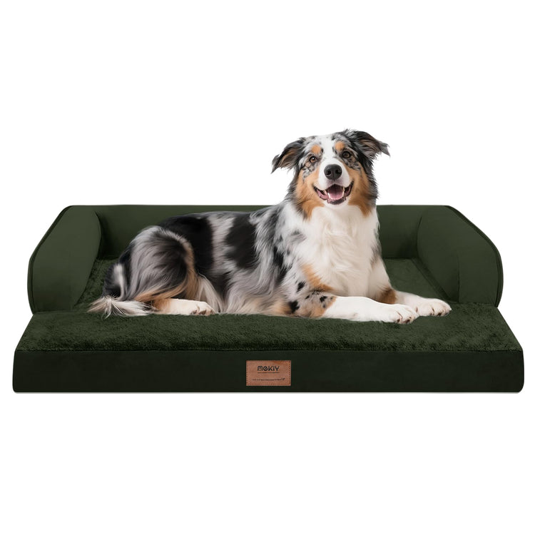 Small Dog Bed and Cat Sofa Waterproof Orthopedic Dog Beds for Small Dogs Cat Bed Comfy Pet Couch Sofa Beds with Washable Removable Cover & Non-Slip Bottom