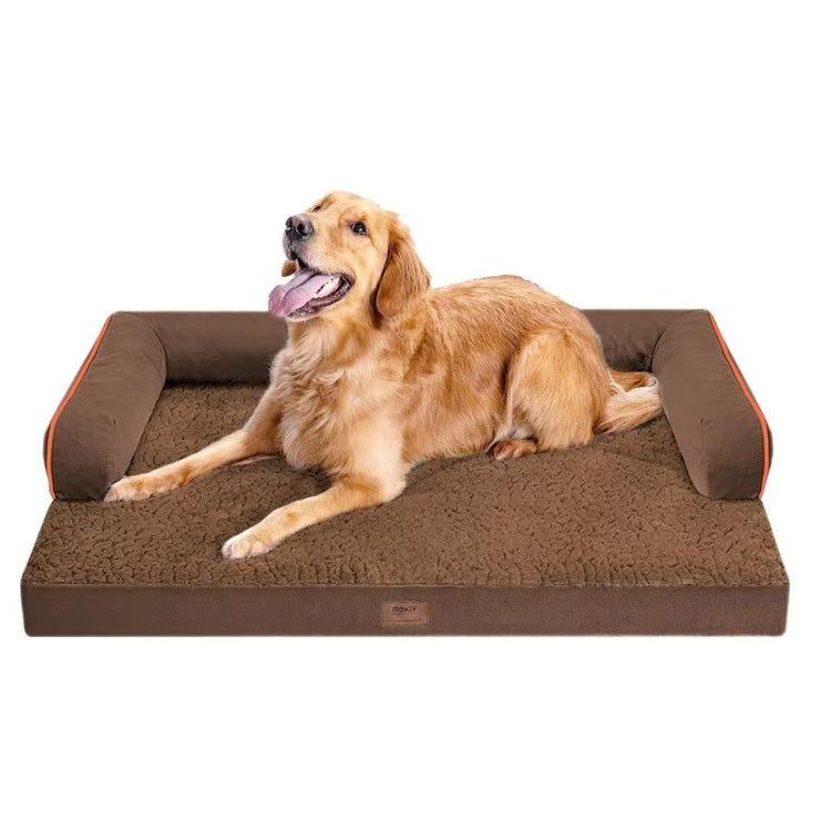 Small Dog Bed and Cat Sofa Waterproof Orthopedic Dog Beds for Small Dogs Cat Bed Comfy Pet Couch Sofa Beds with Washable Removable Cover & Non-Slip Bottom