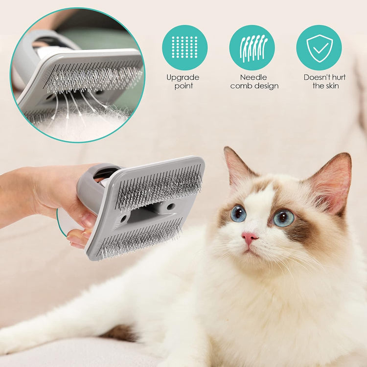 Pet Grooming Kit& Vacuum Suction, Grooming Clippers with 5 Proven Grooming Tools, Professional Pet Grooming Vacuum for Dogs, Cats and Other Animals