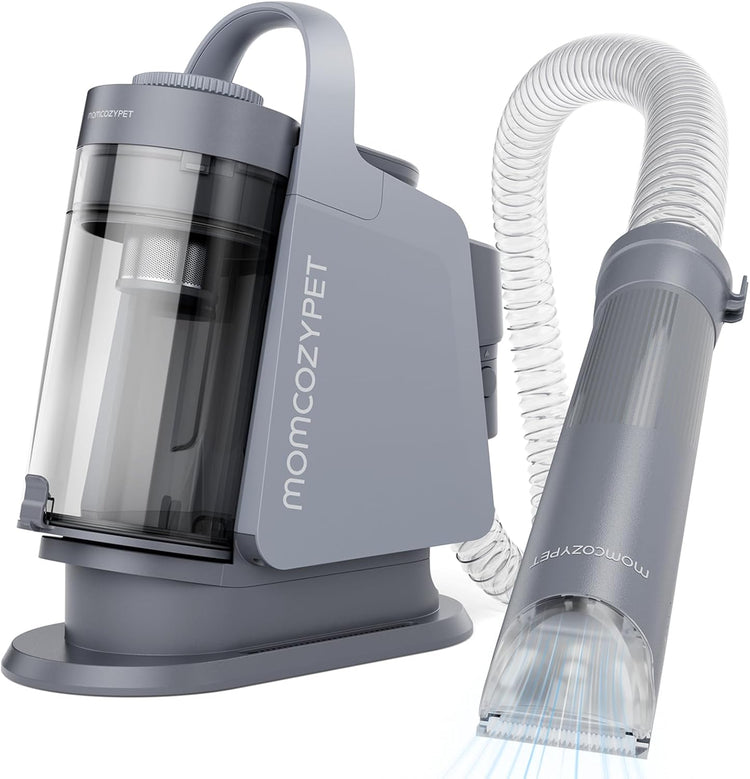 Dog Grooming Kit, FurEase Dog Grooming Vacuum with Dog Clippers for Grooming, 13000Pa Powerful Dog Vacuum for Shedding Grooming with 5 Pet Grooming Tools