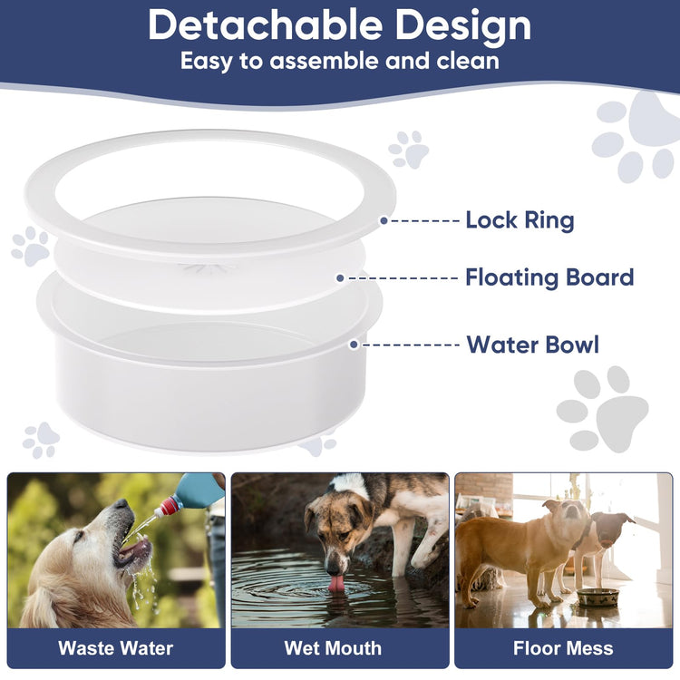 XIAZ Elevated Dog Bowls Large Breed Raised Dogs Bowl Stand Large/Medium Sized Dog Stainless Steel Food Water Bowl Stands 5 Heights Adjustable 9/11/12/14in Black Pet Feeder Dish Station