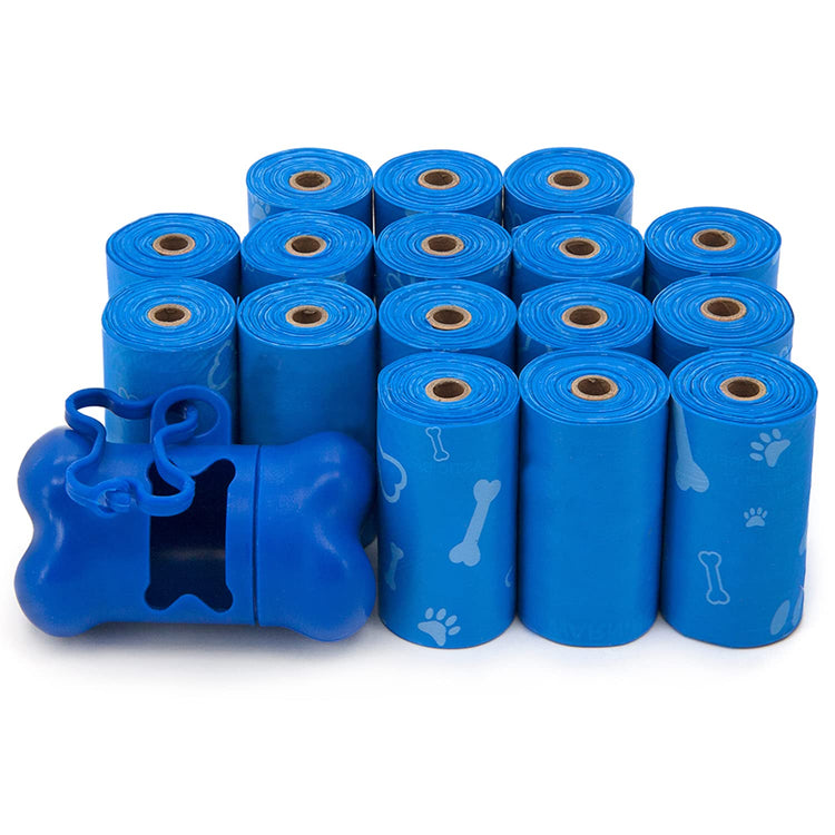 Best Pet Supplies Dog Poop Bags for Waste Refuse Cleanup, Doggy Roll Replacements for Outdoor Puppy Walking and Travel, Leak Proof and Tear Resistant, Thick Plastic - Assorted, 150 Bags