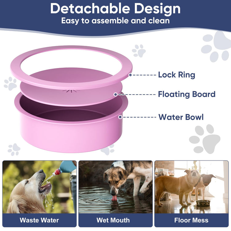 XIAZ Elevated Dog Bowls Large Breed Raised Dogs Bowl Stand Large/Medium Sized Dog Stainless Steel Food Water Bowl Stands 5 Heights Adjustable 9/11/12/14in Black Pet Feeder Dish Station