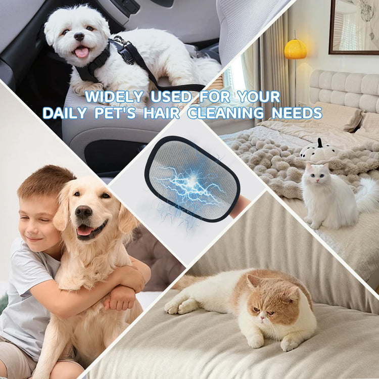 4PCS Pet Pro Grooming Tool | Pet Grooming Rake | Dog Hair Remover | Dog Shampoo Brush 4-in-1 Pet Grooming Kit Suitable for detangling, Hair Removal, Bathing, and Massage