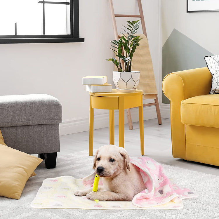Dono 1 Pack 3 Dog Blankets, Soft Fluffy Fleece Pet Blanket Warm Sleep Mat Paw Print Design Puppy Kitten Throw Blanket Doggy Mat Blanket for Dogs