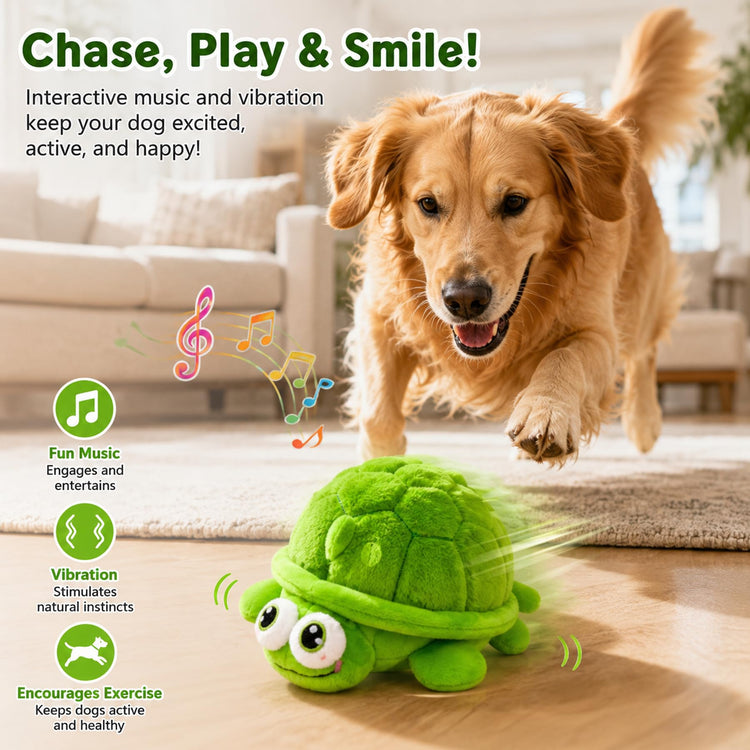 Interactive Dog Toys,Active Moving Pet Plush Toy,2026 New shaking dog ball pig dog toy Interactive Dog Ball with song Squeaky Moving Dog Ball Toy,Rechargeable Toys to Keep Them Busy Dog Toys(Blue Pig)