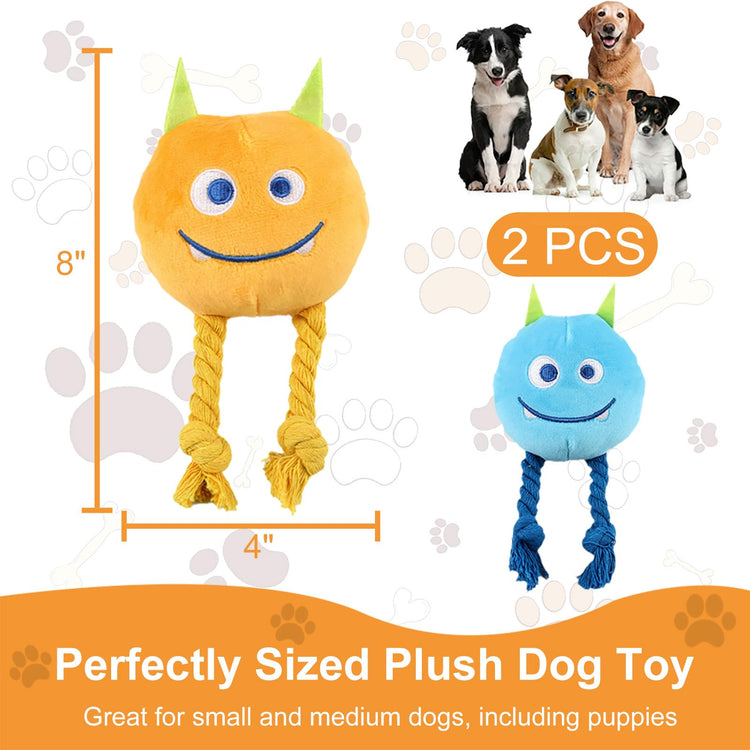 lilfrd Dog Puzzle Toys - Enrichment Squeaky Crinkle Snuffle Treat Dispensing Smart Dog Toys for Boredom and Stimulating, Durable Plush Toys for Large Medium Small Breed - Turtle