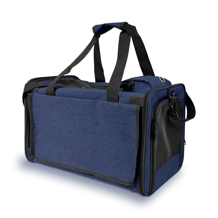 GAPZER Pet Carrier for Large Cats, Soft-Sided Cat Carrier for Medium Big Cats and Puppy up to 20lbs, Washable Dog Carrier Privacy Protection for Home Outdoor Travel